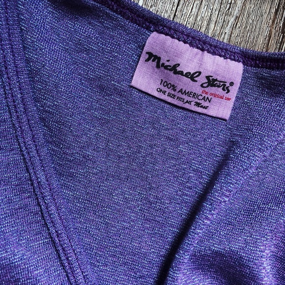 Michael Stars, purple knit dress - Picture 2 of 4